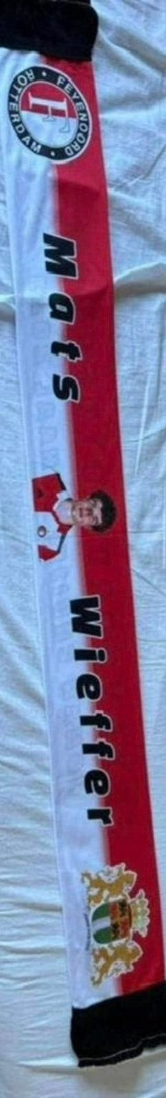 Feyenoord sjaal- Wieffer, Verzamelen, Ophalen of Verzenden, Zo goed als nieuw, Feyenoord, Vaantje of Sjaal