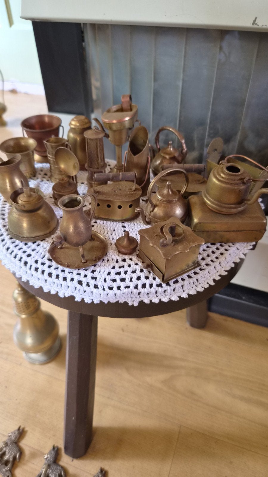 koperen miniaturen, Ophalen of Verzenden