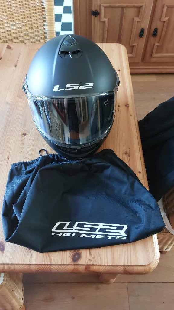 LS2 Strobe systeemhelm voor brildragers met zonnenscherm, Systeemhelm, Dames, L, Tweedehands