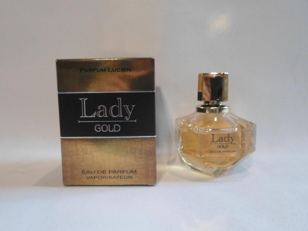 Lady Gold Eau De Parfum, Sieraden, Tassen en Uiterlijk, Uiterlijk | Parfum, Ophalen of Verzenden, Zo goed als nieuw
