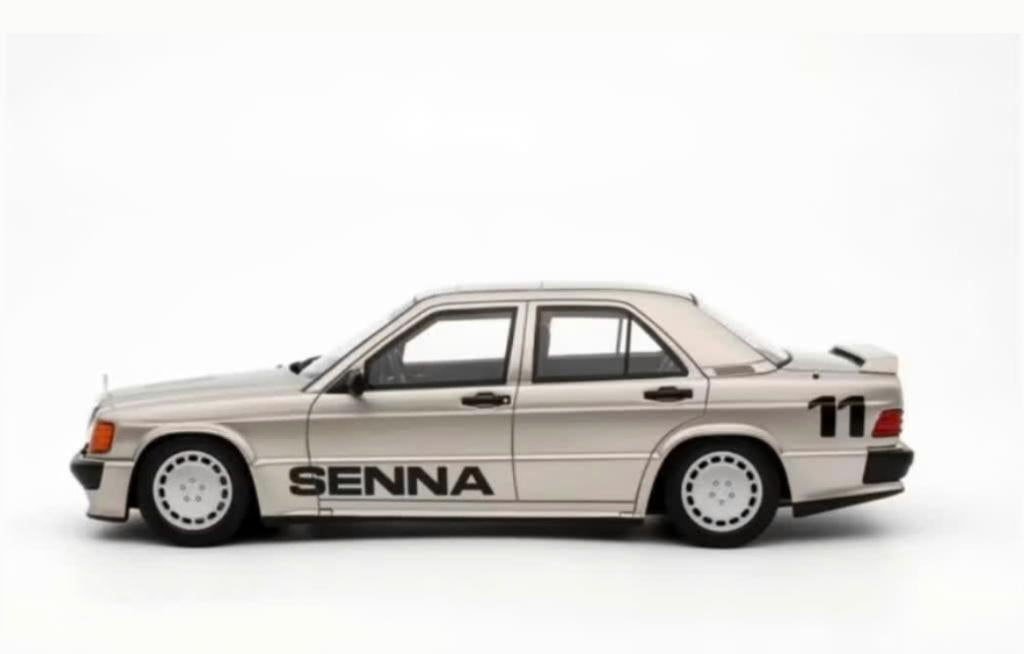 Mercedes Benz 190E 2.3 16 W201 SENNA 1/18 OTTO MOBILE 1041, Verzenden, Nieuw, Auto, OttOMobile
