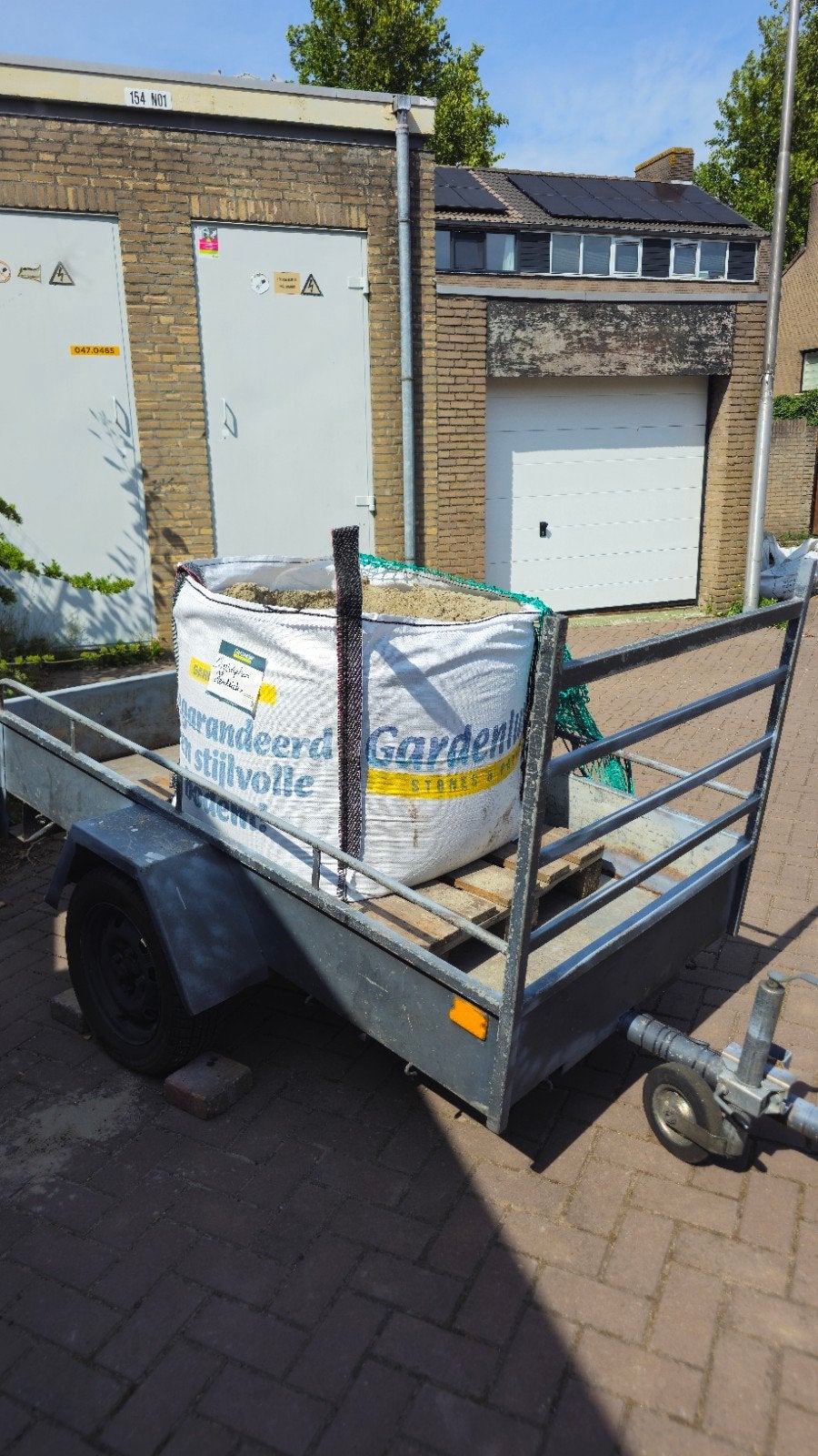 Schoon, droog straatzand - 0.6 kuub, Tuin en Terras, Ophalen, Gebruikt, Straatzand