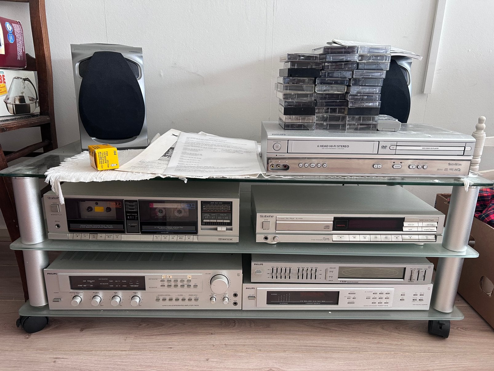 Diverse stereo apparatuur / oude platenspeler, Audio, Tv en Foto, Stereo-sets, Ophalen, Zo goed als nieuw, Overige merken
