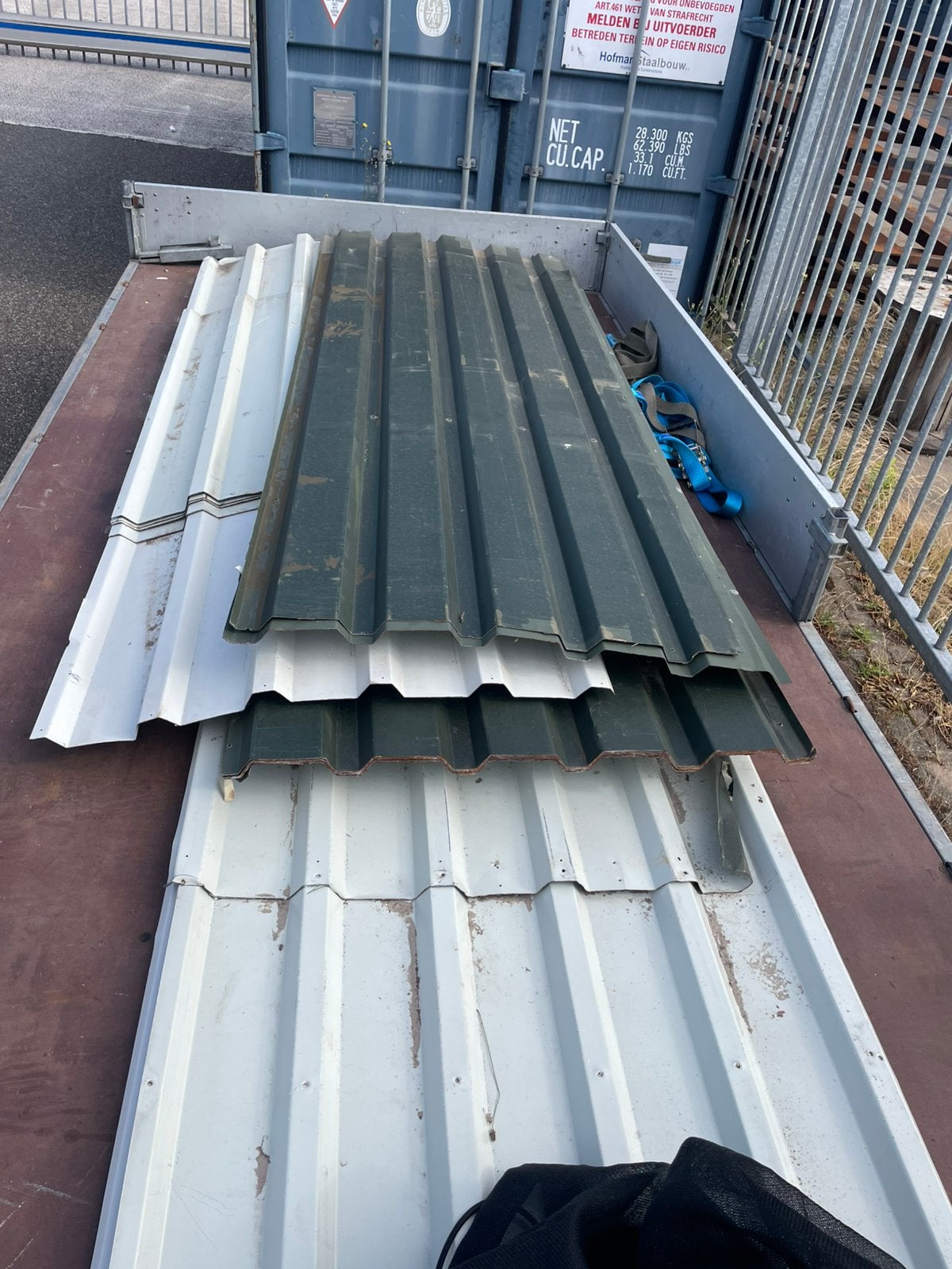 ALLEEN VANDAAG Damwand platen 20 st. 1.08 m breed, Ophalen, Gebruikt, Zwart, Overige typen
