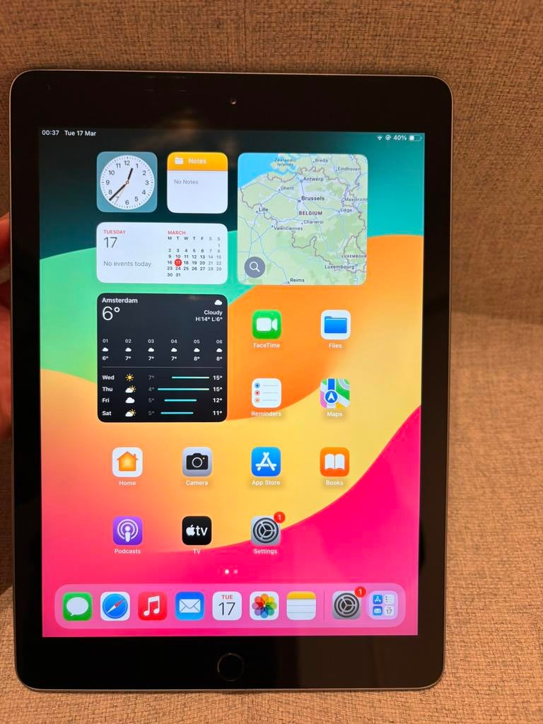 Apple iPad (2018) 6e Generatie – 128GB – Batterij (97%)!, Computers en Software, Apple iPads, Ophalen of Verzenden