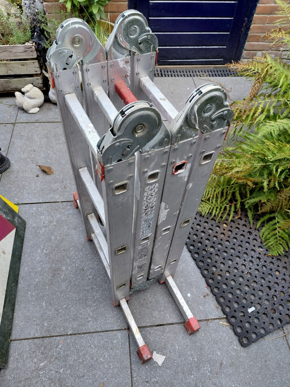 Altrex Varitrex vouwladder, Ophalen