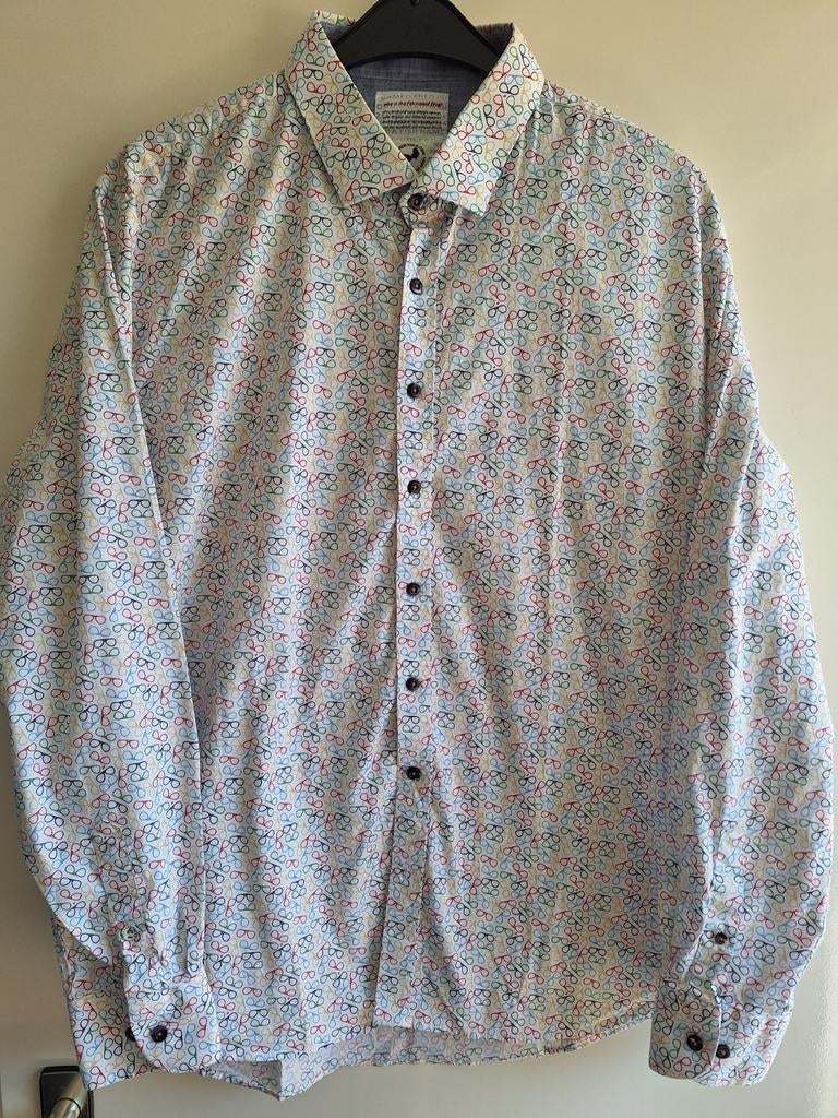 A Fish named Fred overhemd maat xxl/xxxl, Kleding | Heren, Overhemden, Ophalen of Verzenden, Zo goed als nieuw, Overige kleuren