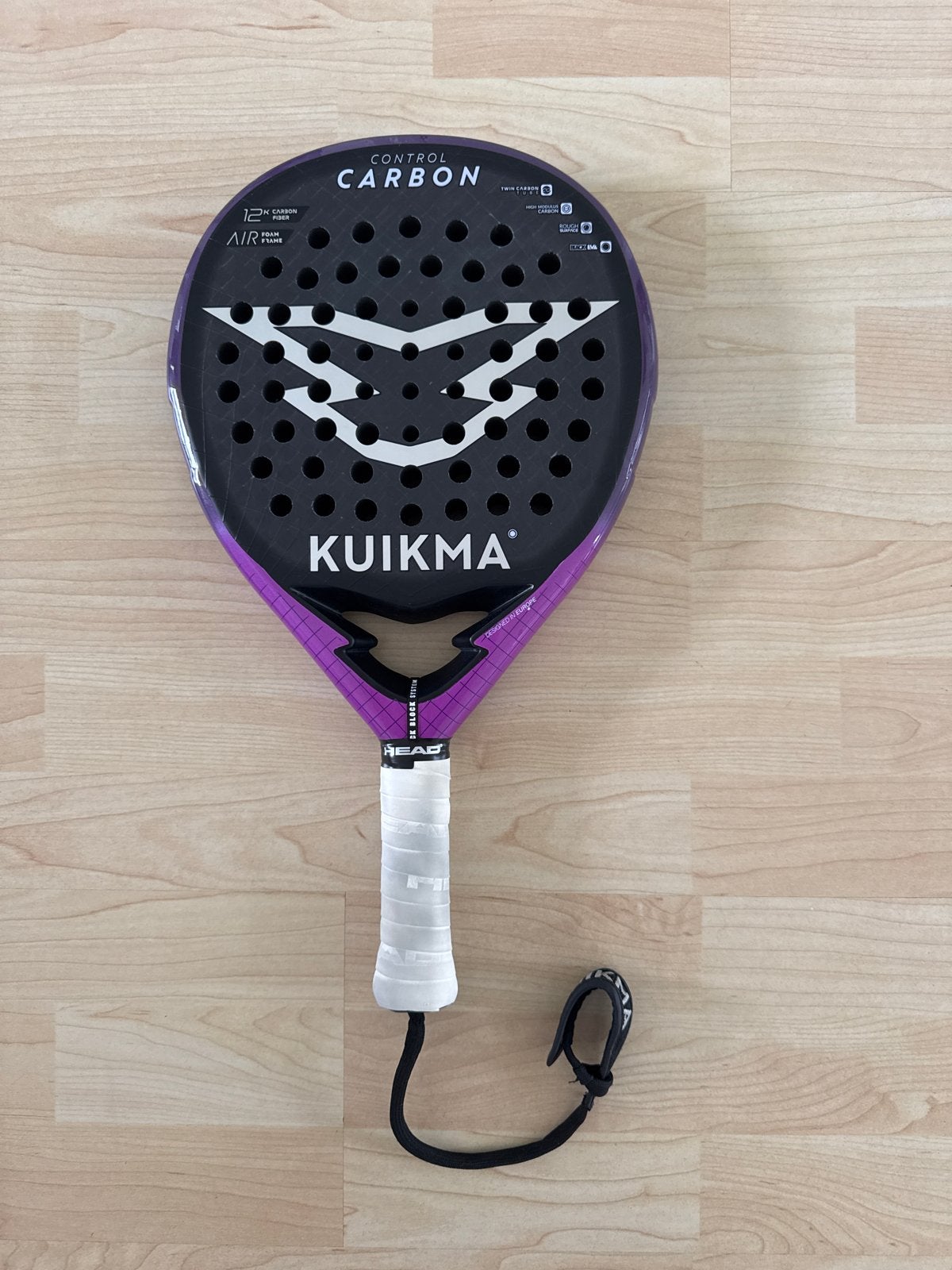 Kuikma Control Carbon Padel Racket - Zo goed als nieuw, Ophalen of Verzenden, Zo goed als nieuw