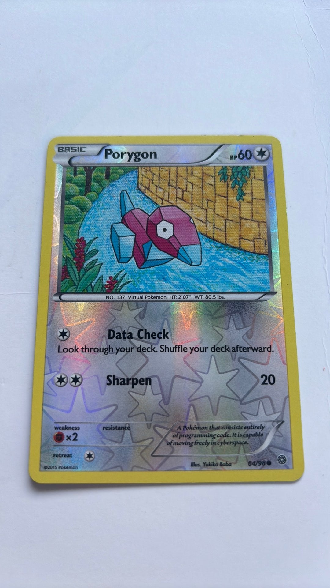 Pokemon kaart, Ophalen of Verzenden, Zo goed als nieuw