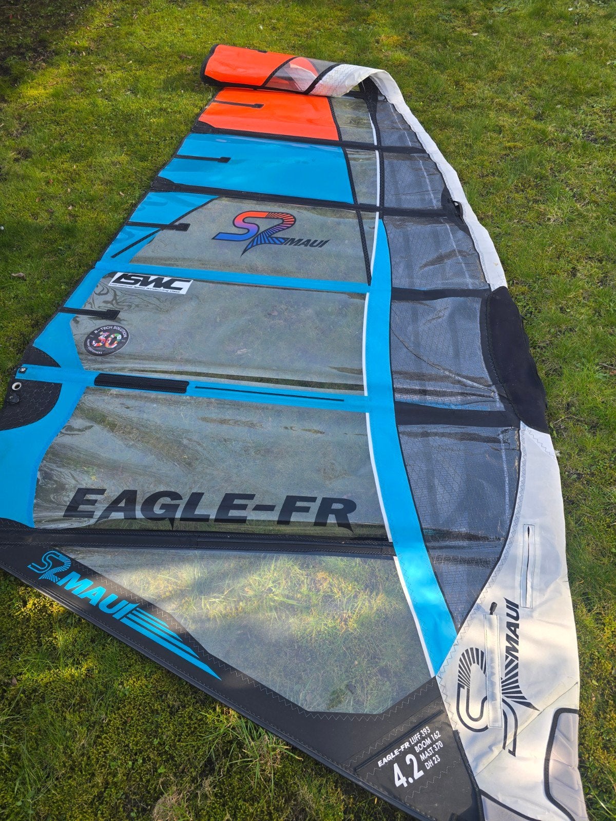 S2Maui Venom X 7.5m² 6.7m² eagle foil 4.2m² banshee 6.4m², Ophalen, Gebruikt, Overige merken, Zeil