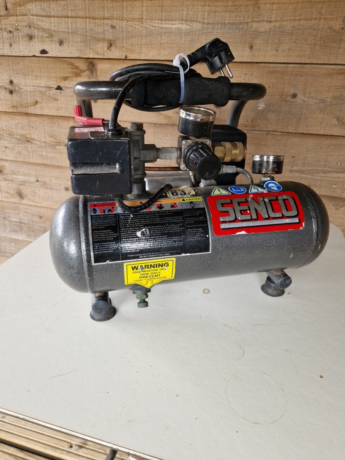Compressor Senco 8-Bar, Minder dan 25 liter, Ophalen of Verzenden, Minder dan 200 liter/min