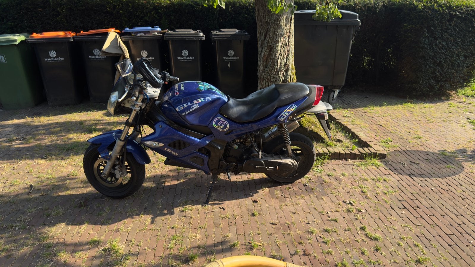 Gilera DNA Scooter look alike 4T, Ophalen, Gebruikt, Maximaal 45 km/u, 80 cc