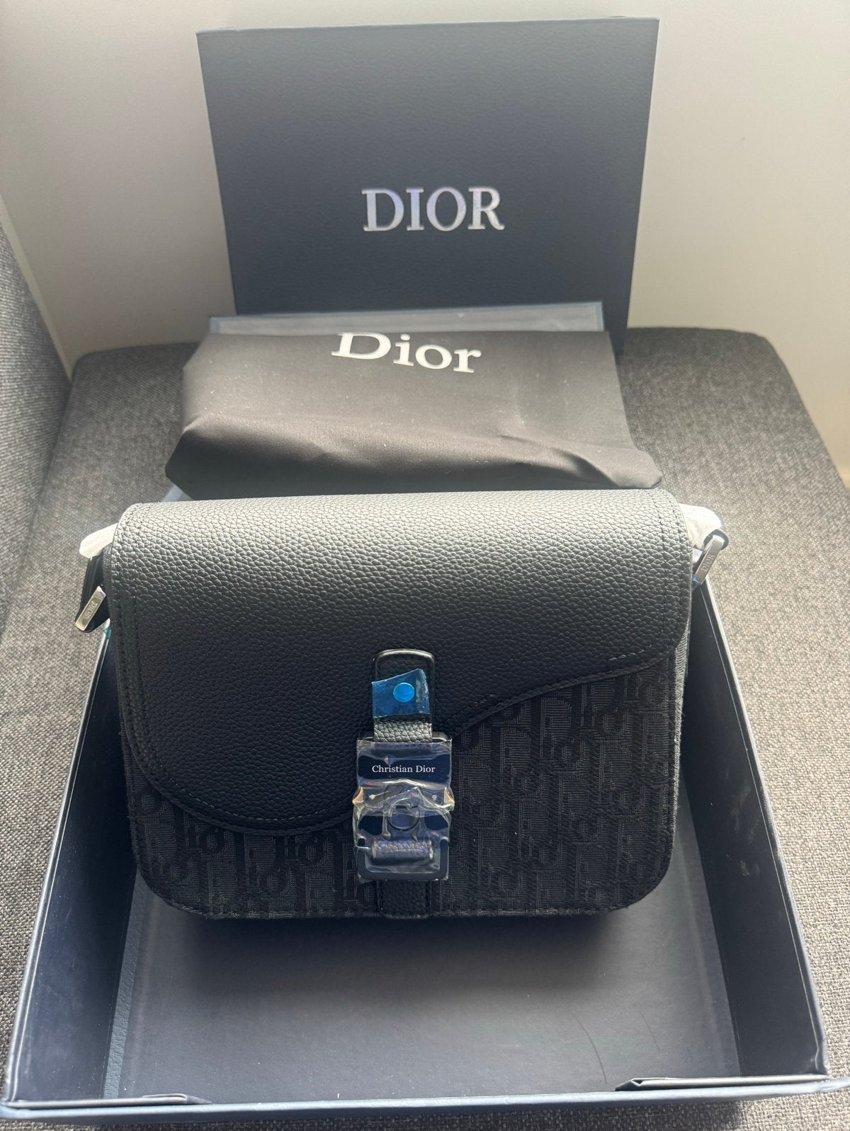 Dior Saddle Bag zwart, Ophalen of Verzenden, Nieuw, Zwart