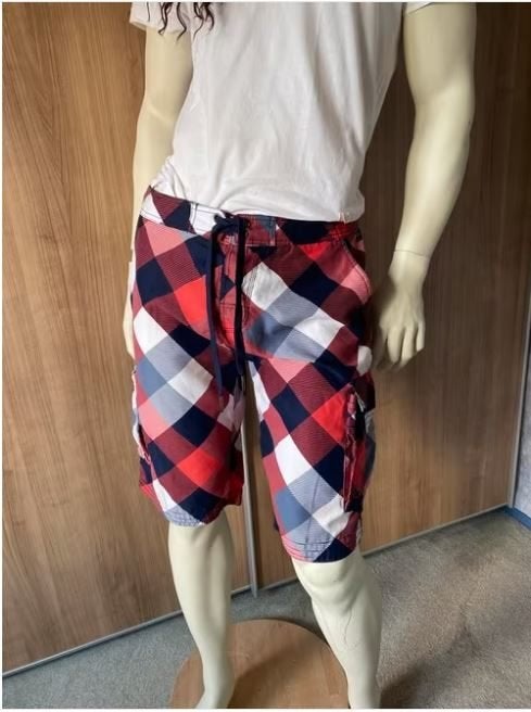 Chief Denim Brand Zwemshort Geruit mt. XL, Kleding | Heren, Badmode en Zwemkleding, Chief Denim Brand, Meerkleurig, Maat 56/58 (XL)