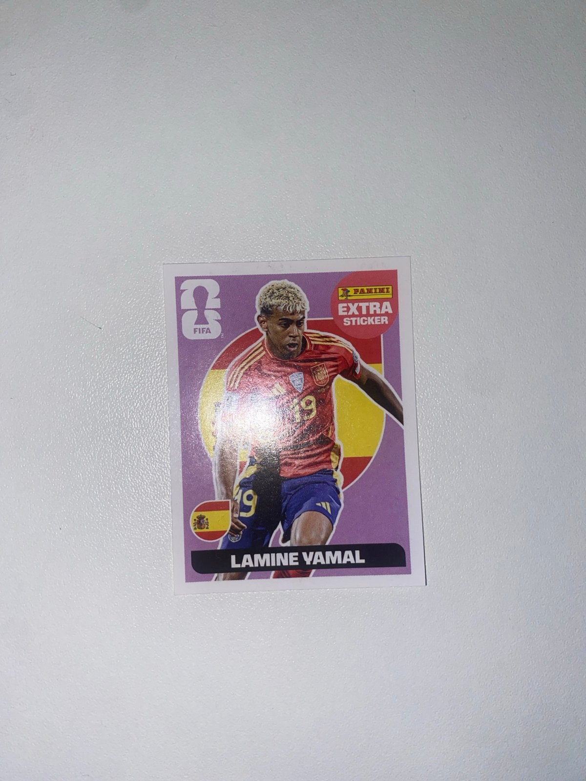 Panini Extra Sticker Lamine Yamal FIFA Voetbal, Verzamelen, Stickers, Ophalen of Verzenden, Nieuw, Sport