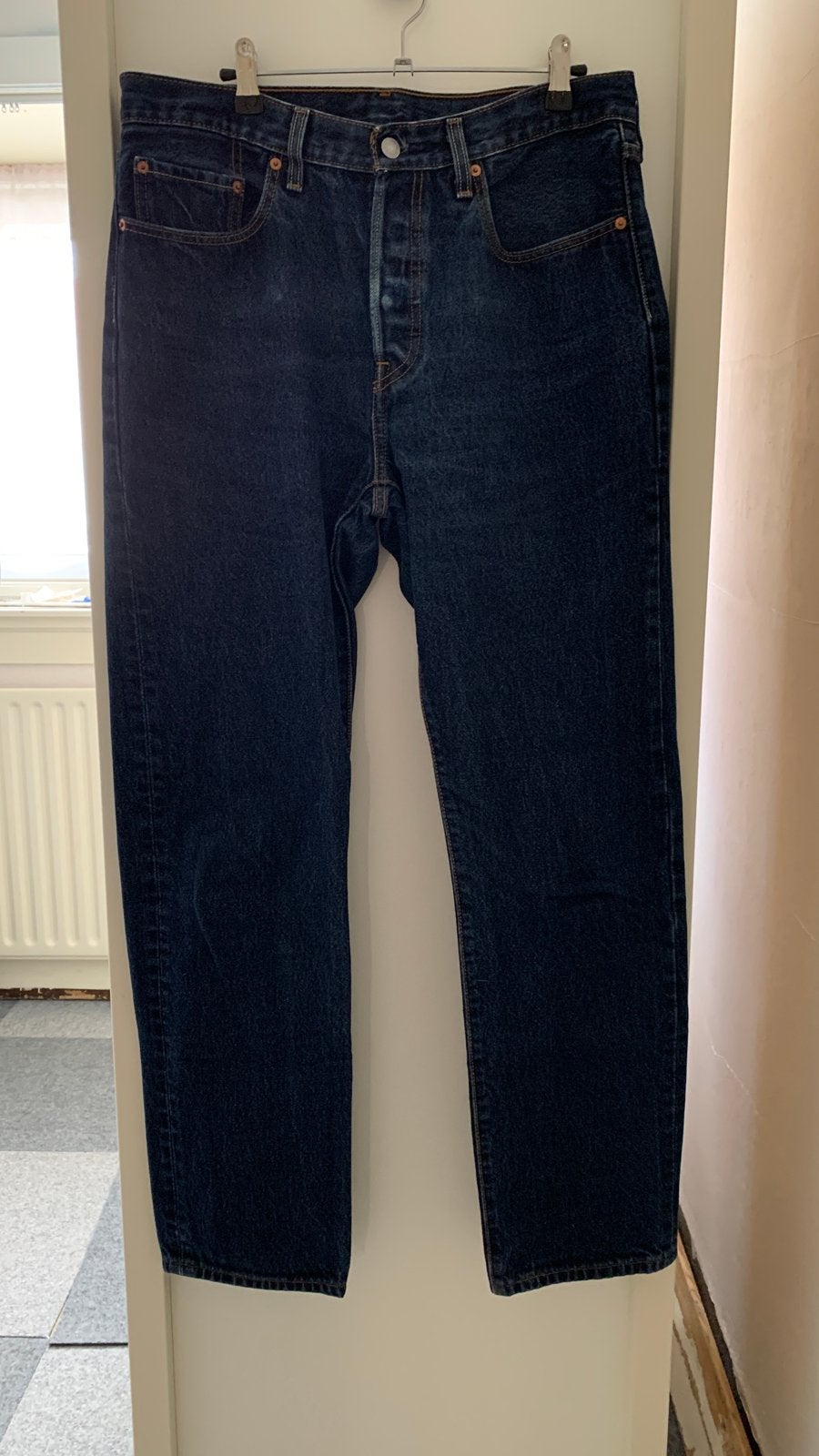Levis 501 W31 L32, Ophalen of Verzenden, Zo goed als nieuw, Blauw, W30 - W32 (confectie 38/40)