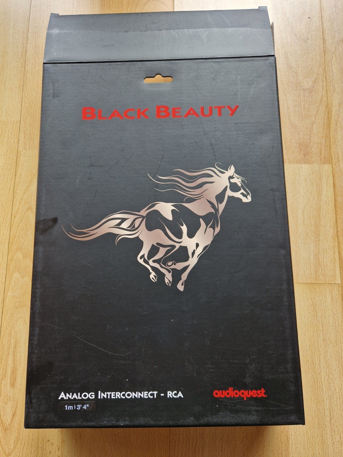 audioquest black beauty interlinks RCA Incl.verzenden., Ophalen of Verzenden, Zo goed als nieuw, Minder dan 2 meter, Interlink-kabel