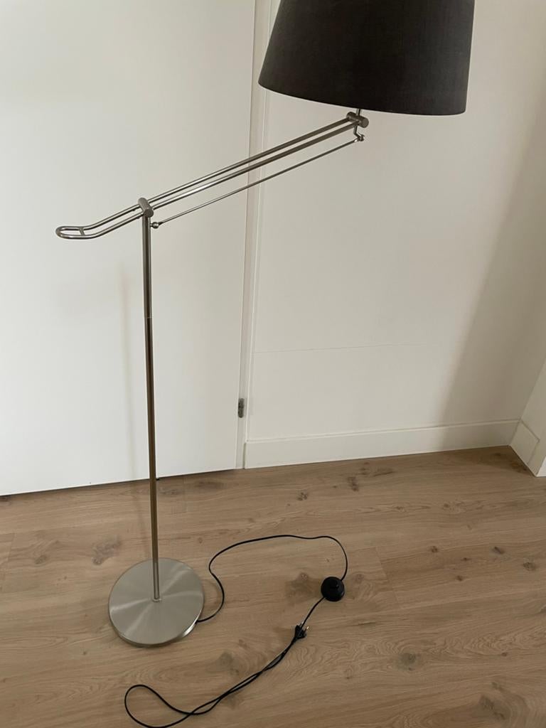 Schemerlamp leeslamp, Ophalen, Zo goed als nieuw, Metaal, 150 tot 200 cm