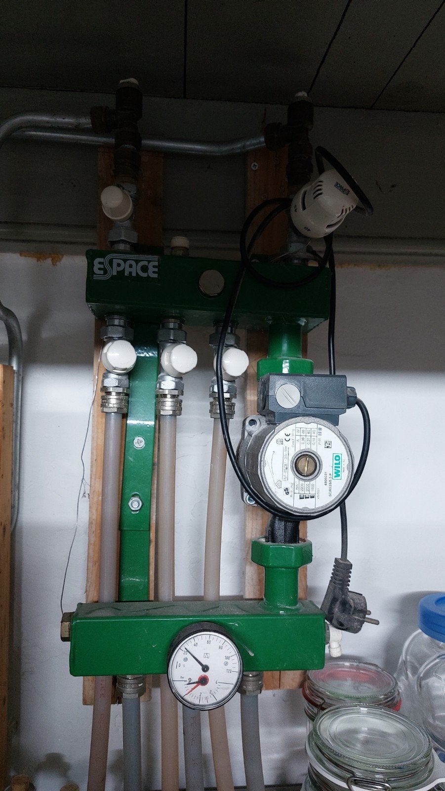 Pomp/verdeler vloerverwarming Espace, Doe-het-zelf en Verbouw, 30 tot 80 cm, Overige typen, Minder dan 60 cm, Ophalen of Verzenden