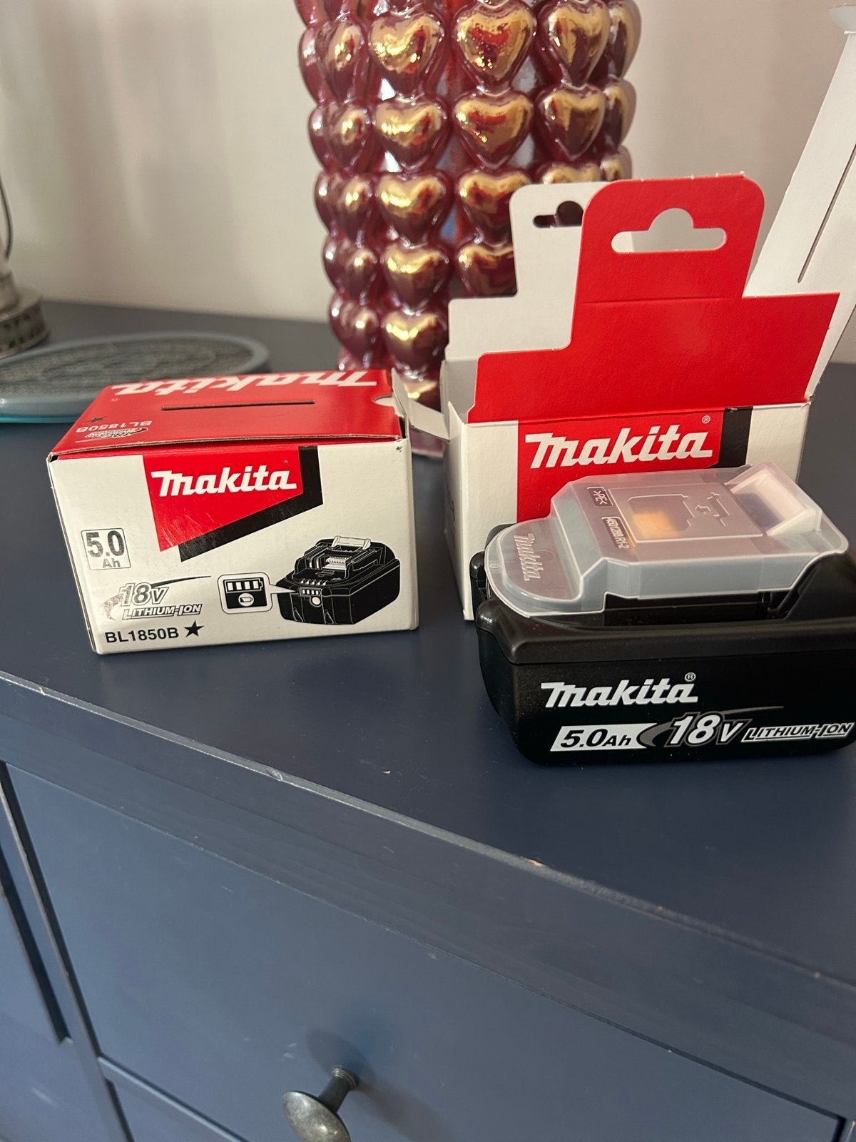 Makita 18V 5.0Ah Lithium-Ion Accu BL1850B, Doe-het-zelf en Verbouw, Ophalen of Verzenden, Nieuw