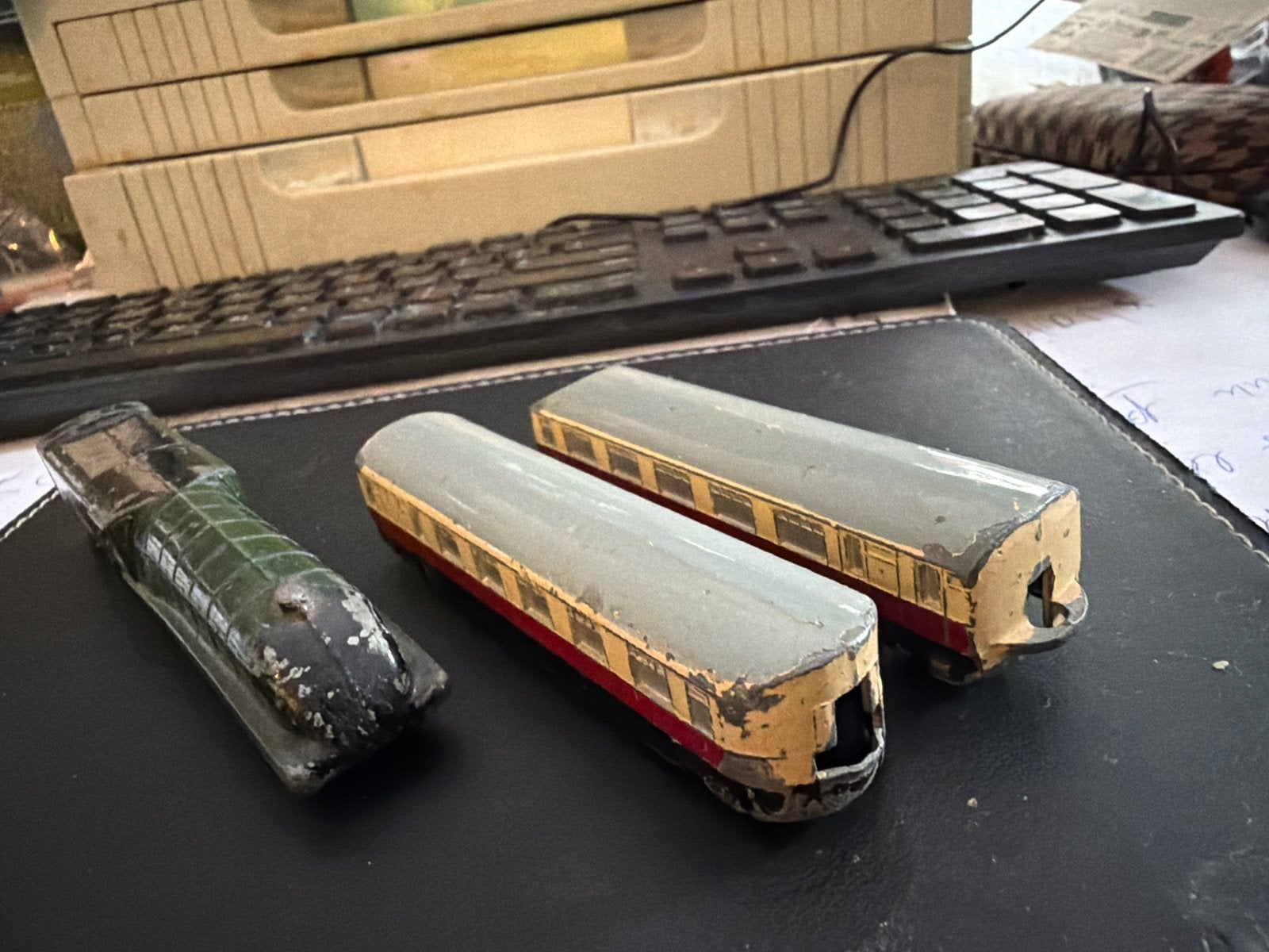 Dinky Toys Oude Trein, Gebruikt, Overige typen, Ophalen of Verzenden, Dinky toys