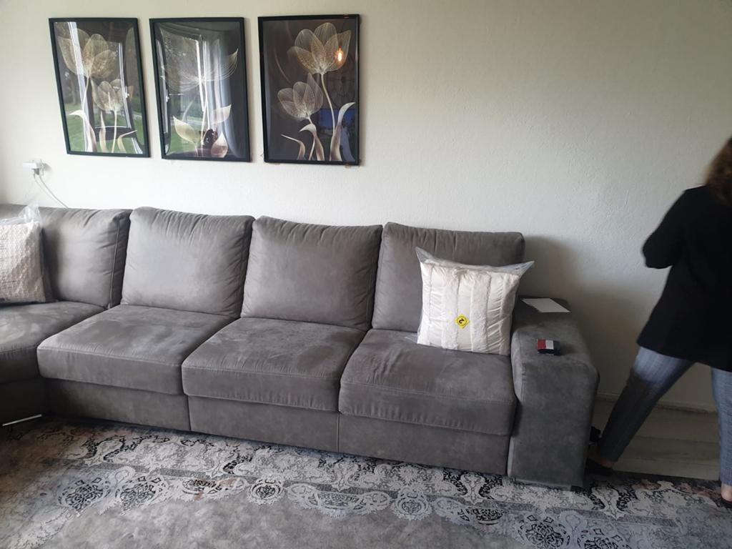 Mooi bankstel met bon aanwezig - Zo goed als nieuw, Huis en Inrichting, Banken | Bankstellen, 100 tot 125 cm, Hoekbank, 300 cm of meer