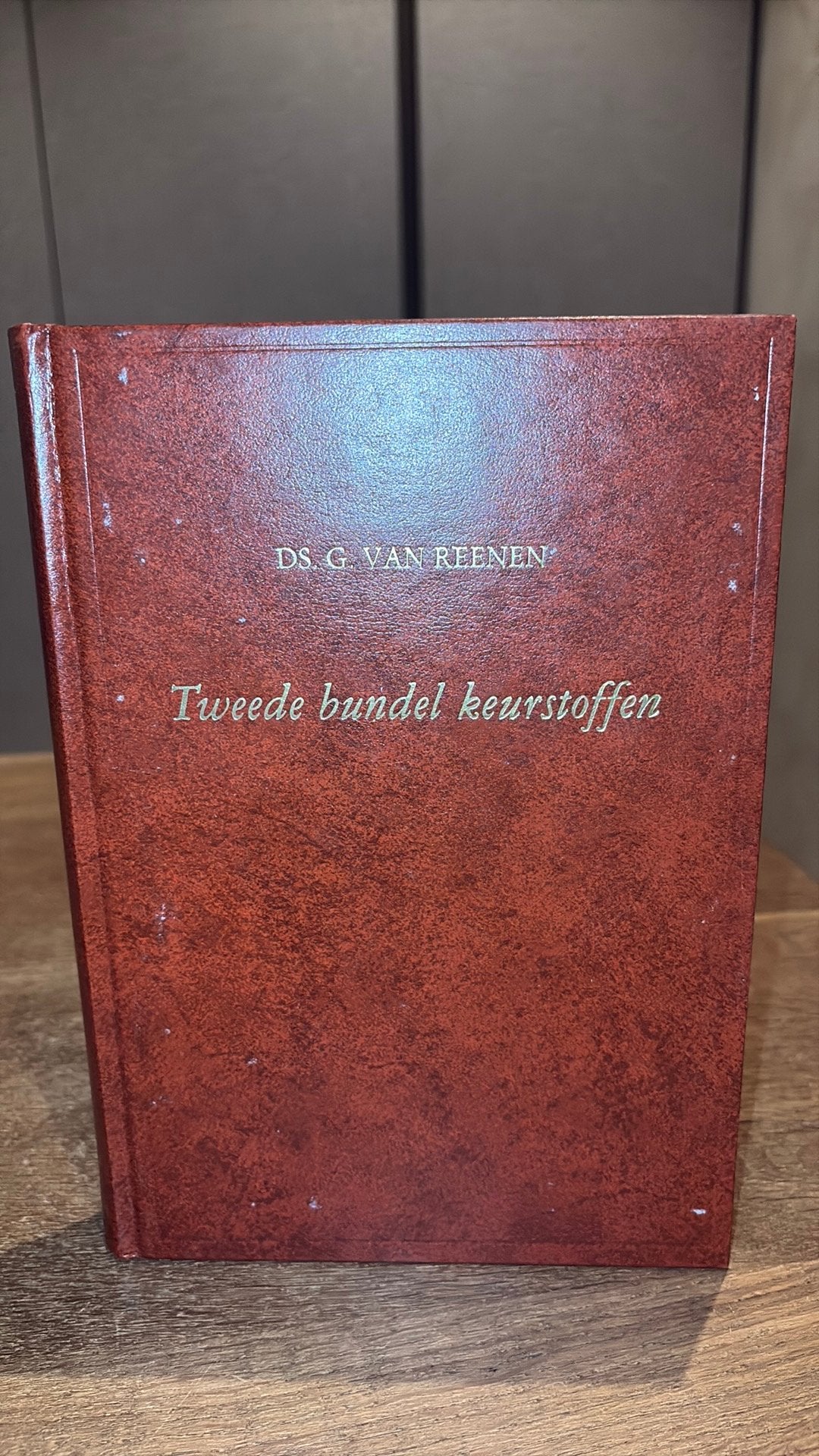 Ds G van Reenen. Tweede keurstoffen, Boeken, Ophalen of Verzenden, Gelezen