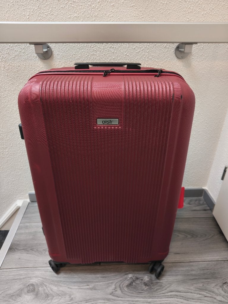 Koffer hardschalen, Ophalen, Hard kunststof, 45 tot 55 cm, Zo goed als nieuw