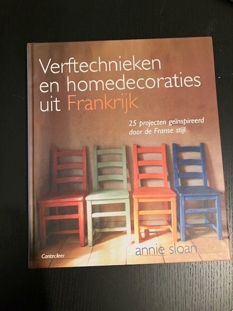 Annie Sloan - Verftechnieken en homedecoraties uit Frankrijk, Boeken, Ophalen of Verzenden, Zo goed als nieuw, Tekenen en Schilderen