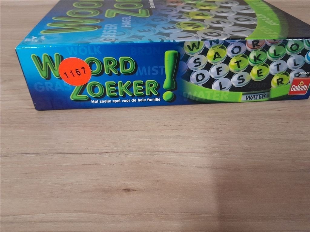 woordzoeker! Goliath spel [s1167], Hobby en Vrije tijd, Gezelschapsspellen | Bordspellen, Verzenden, Zo goed als nieuw