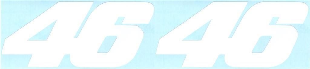 46 Valentino Rossi sticker set #7, Motoren, Verzenden