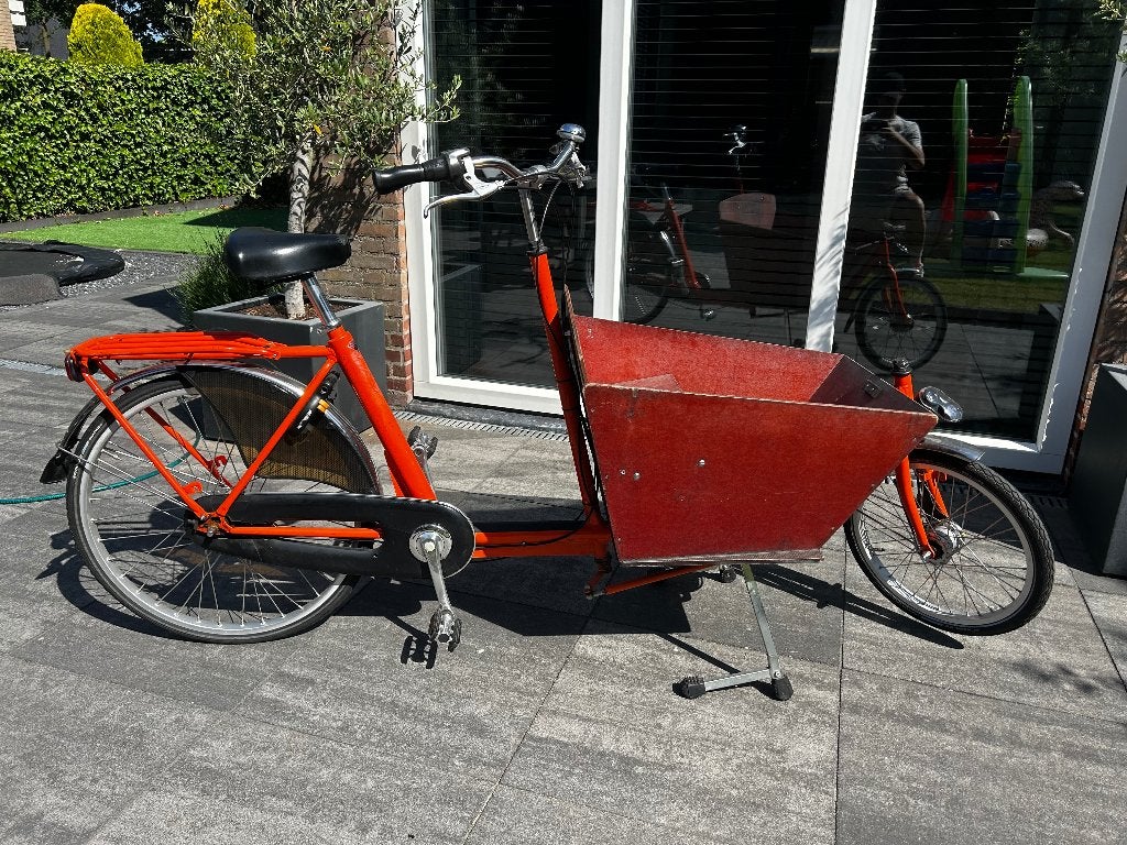 Bakfiets, Ophalen, Gebruikt, Schijfrem, 2 kinderen