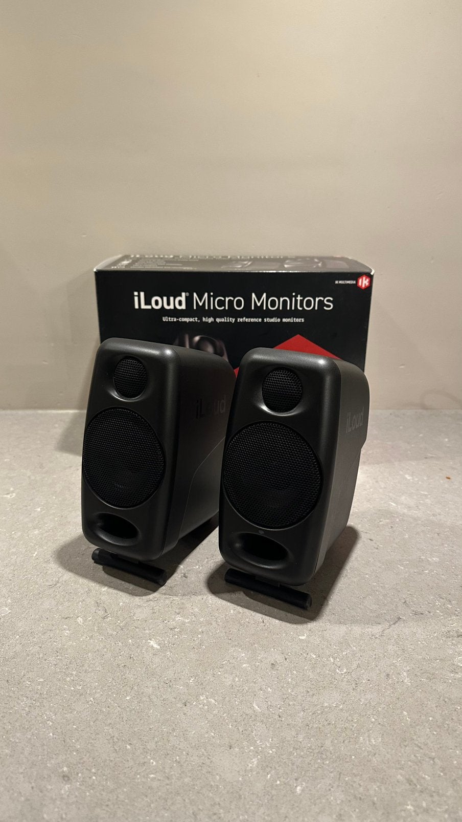 iLoud Micro Monitors Speakers, Ophalen of Verzenden, Zo goed als nieuw, Minder dan 60 watt, Overige merken