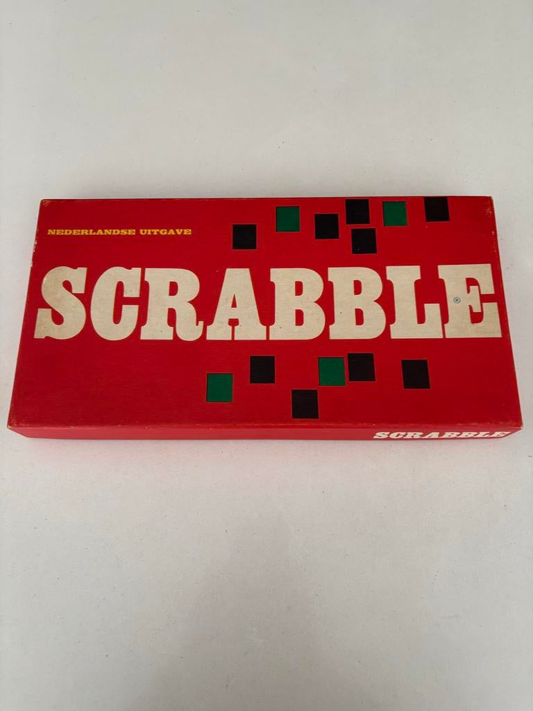 Vintage Sio Scrabble Bordspel - Nederlandse Uitgave, Hobby en Vrije tijd, Gezelschapsspellen | Bordspellen, Een of twee spelers