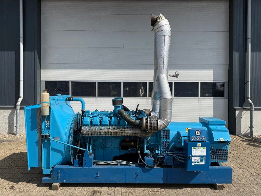 Mercedes-Benz OM 404 A Hitzinger 300 kVA noodstroom aggregaa, Ophalen of Verzenden