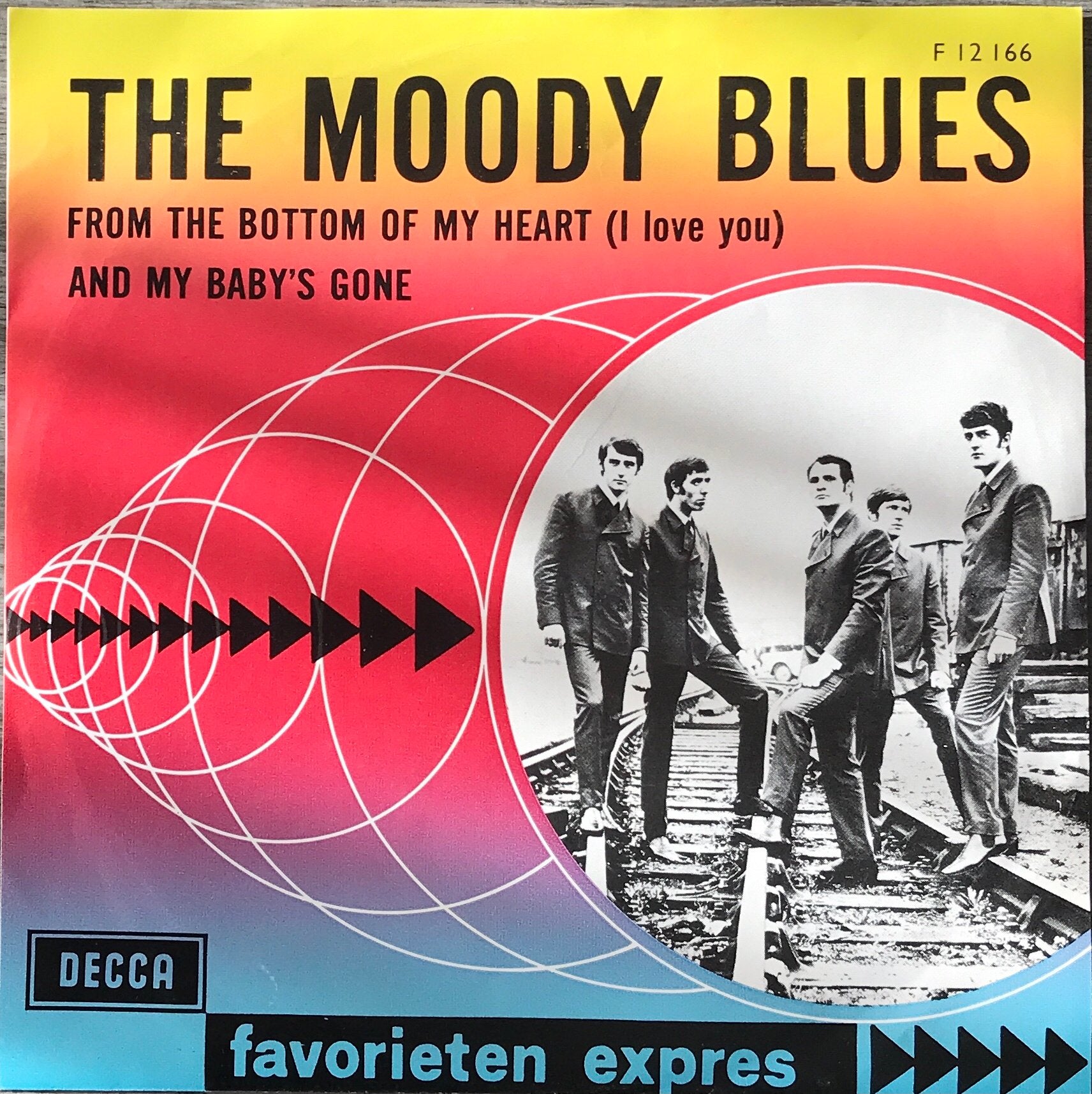 Moody Blues - From the bottom of my heart (NL’65)UK22/US93, Cd's en Dvd's, Verzenden, 7 inch