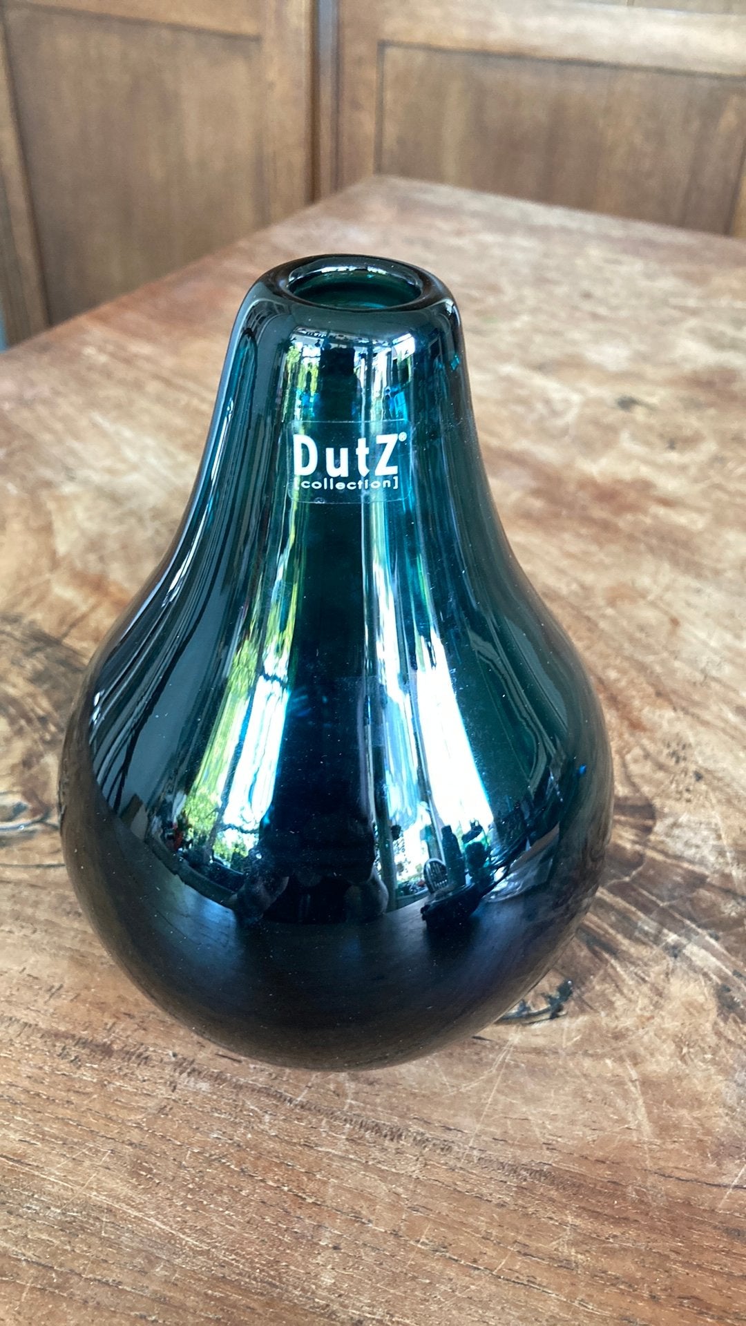 Mooi dikwandig vaasje van Dutz 17 cm hoog, Ophalen of Verzenden, Zo goed als nieuw