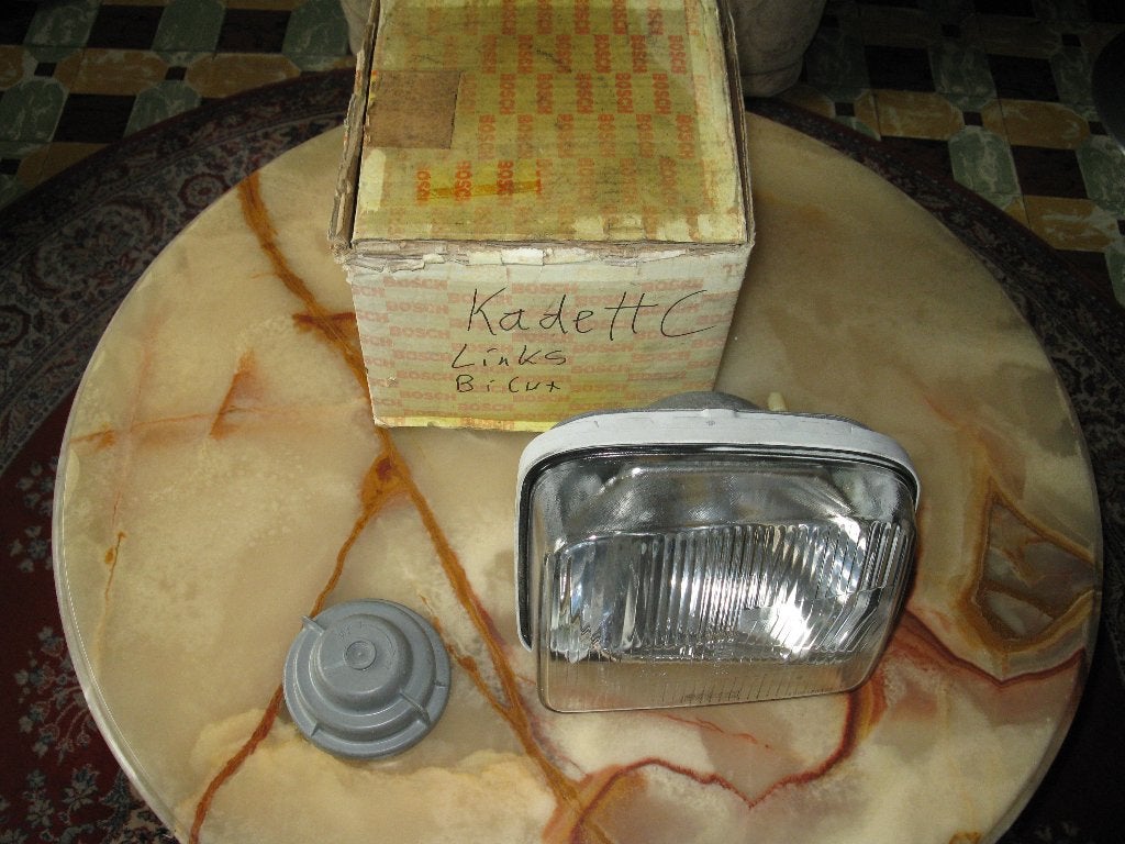 Opel Kadett C NOS Koplamp Links, Auto-onderdelen, Ophalen of Verzenden, Nieuw, Opel