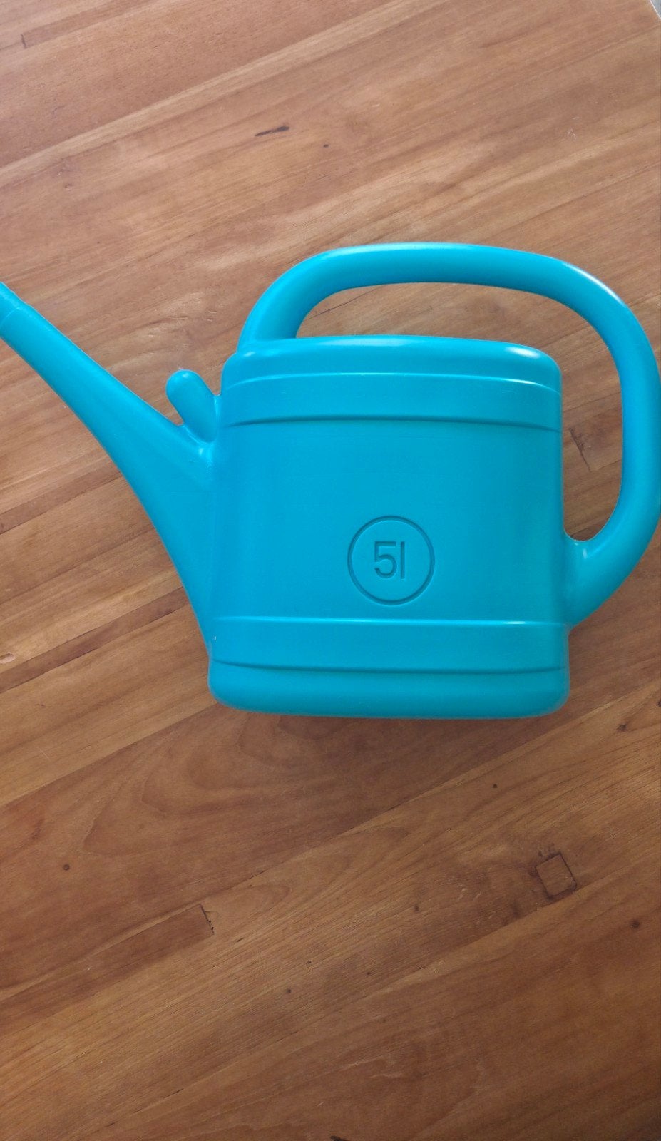 Blauwe gieter 5 liter, Tuin en Terras, Ophalen, Zo goed als nieuw, Kunststof