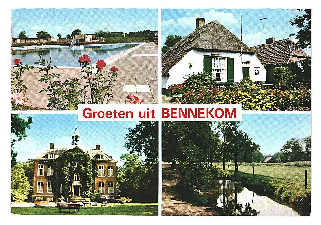 36271 Bennekom Gld jr 70 Gelopen met postzegel