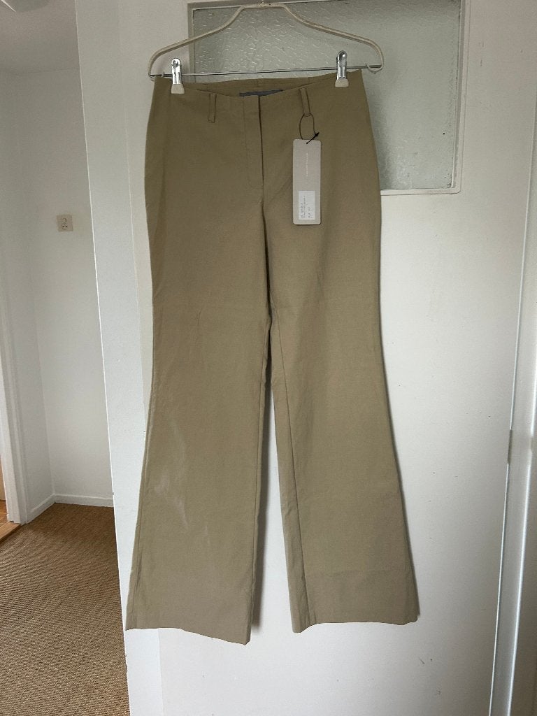 Corel beige broek met wijde pijp, Corel, Beige, Maat 42/44 (L), Nieuw