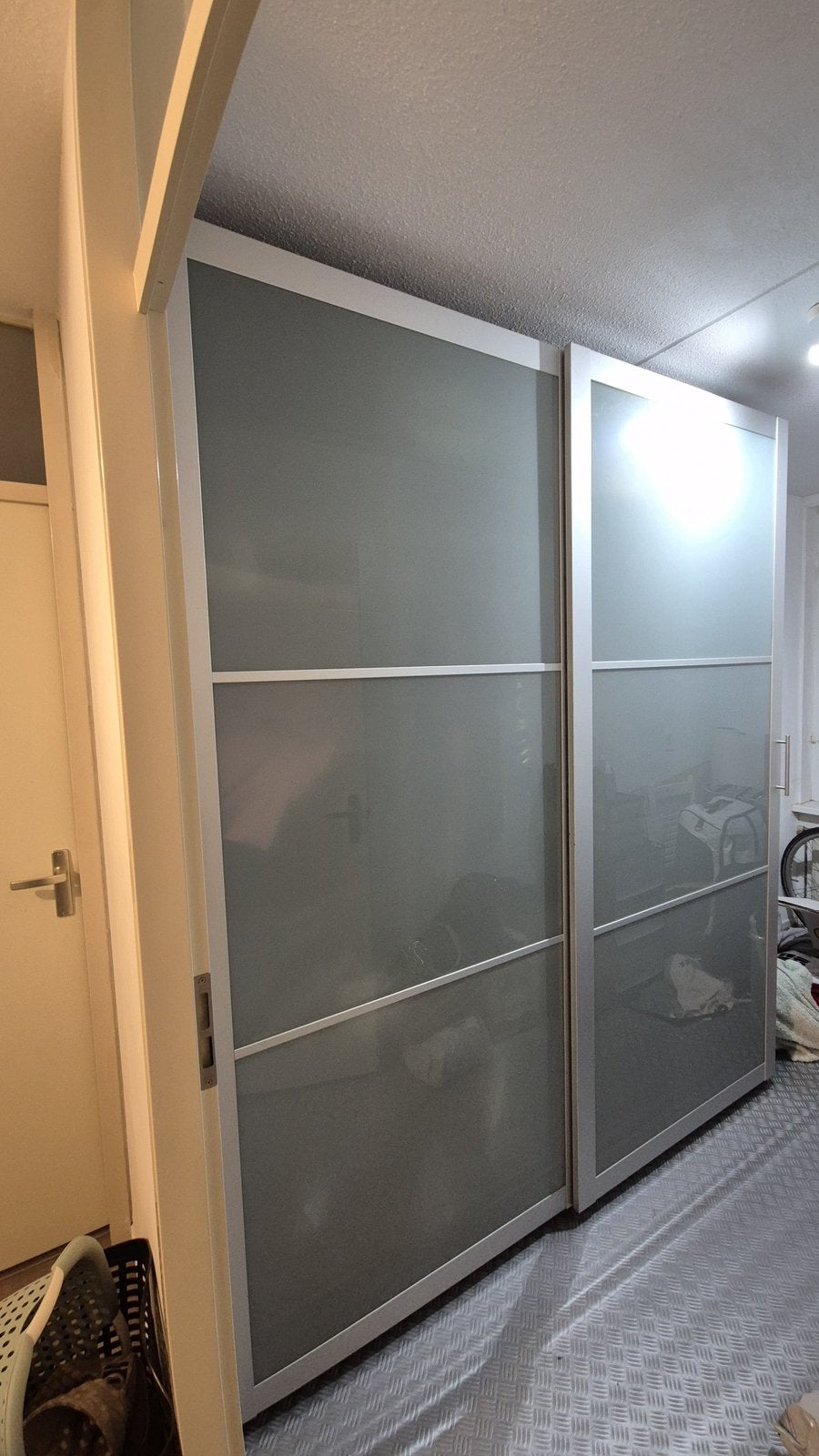 Ikea Pax kast met schuifdeuren, Ophalen, Gebruikt, 200 cm of meer, 200 cm of meer