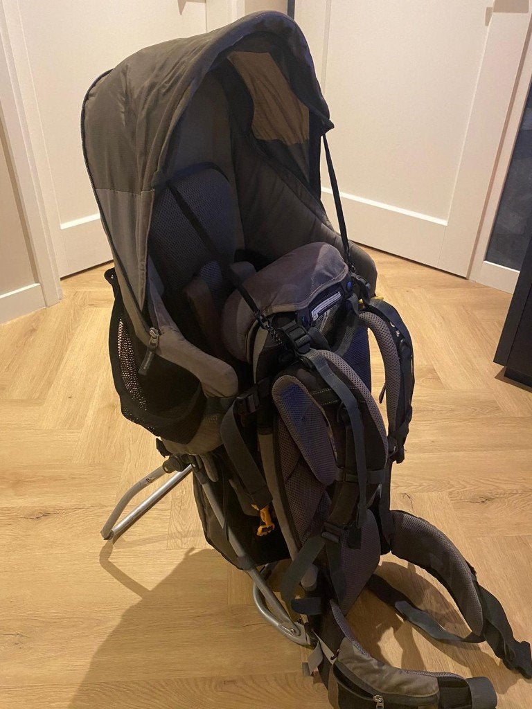 Deuter kid comfort lll kinderdrager/kinddrager - TE HUUR, Overige typen, Zo goed als nieuw, Rug, Ophalen