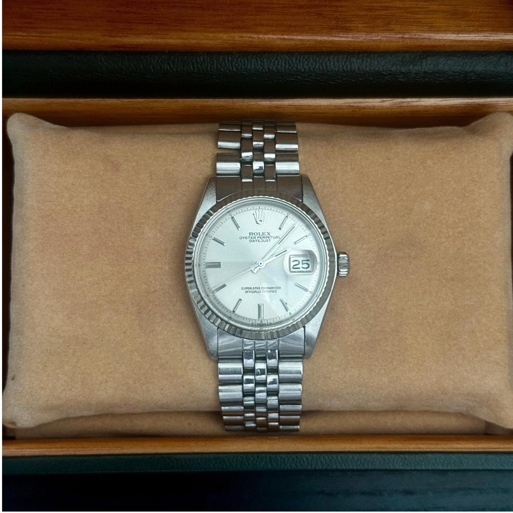Rolex Datejust 1601 Sigma Dial - 1972 - Nette staat, Staal, Gebruikt, Rolex, .