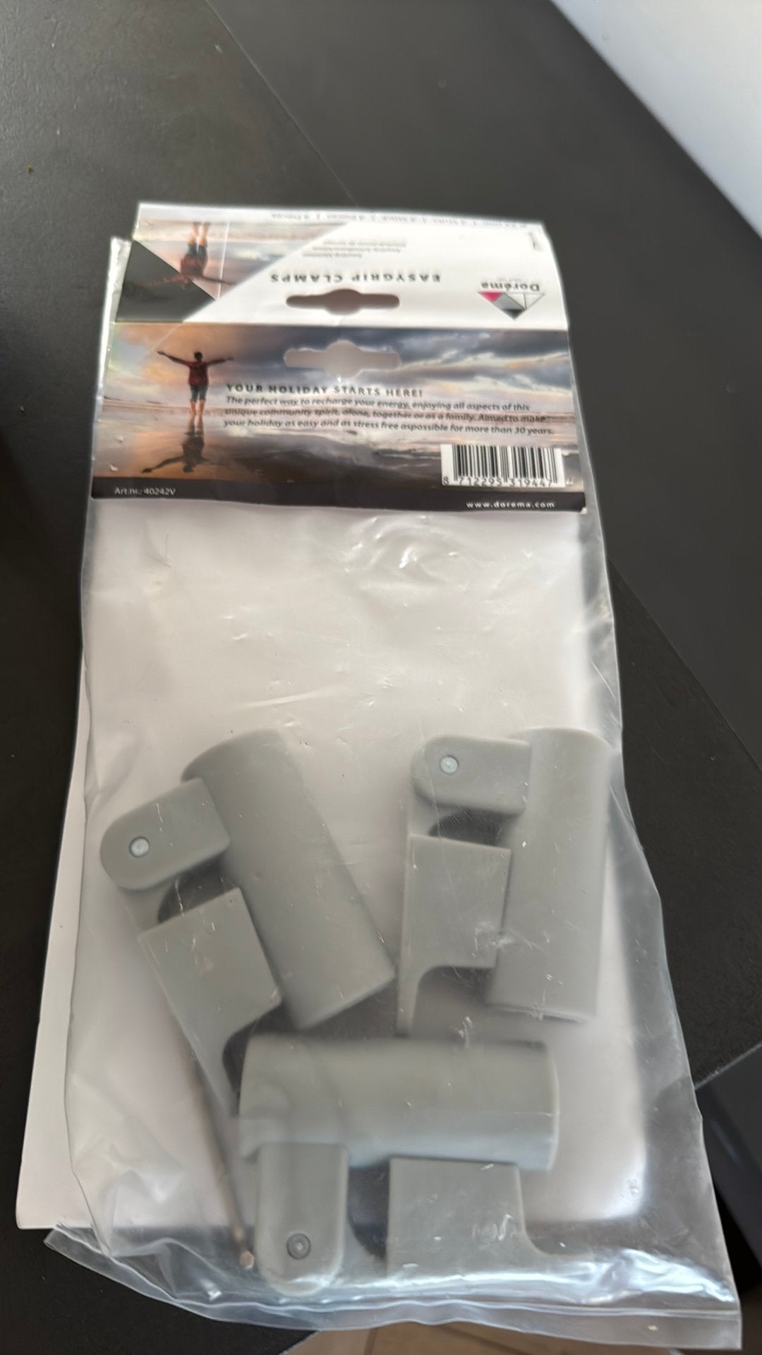Doréma Easygrip buisklem 22 mm 4 stuks, Ophalen of Verzenden, Nieuw