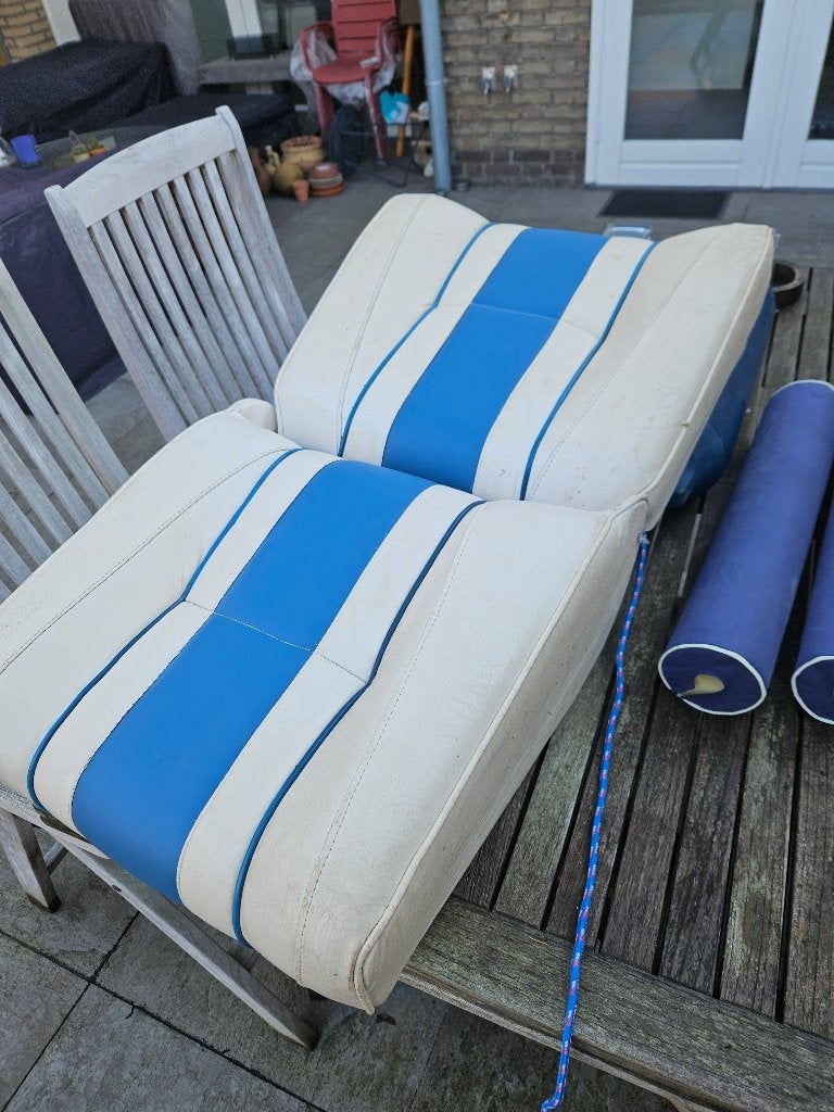 Bootstoel Glastron vintage, Watersport en Boten, Ophalen, Gebruikt, Interieur en Kussens