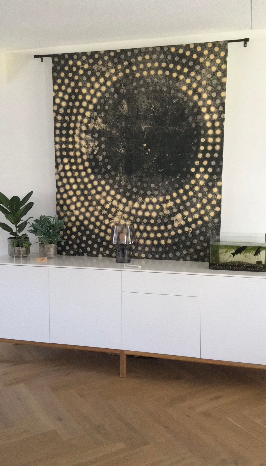 Wandkleed urban cotton cala 190x145, Ophalen of Verzenden, Zo goed als nieuw