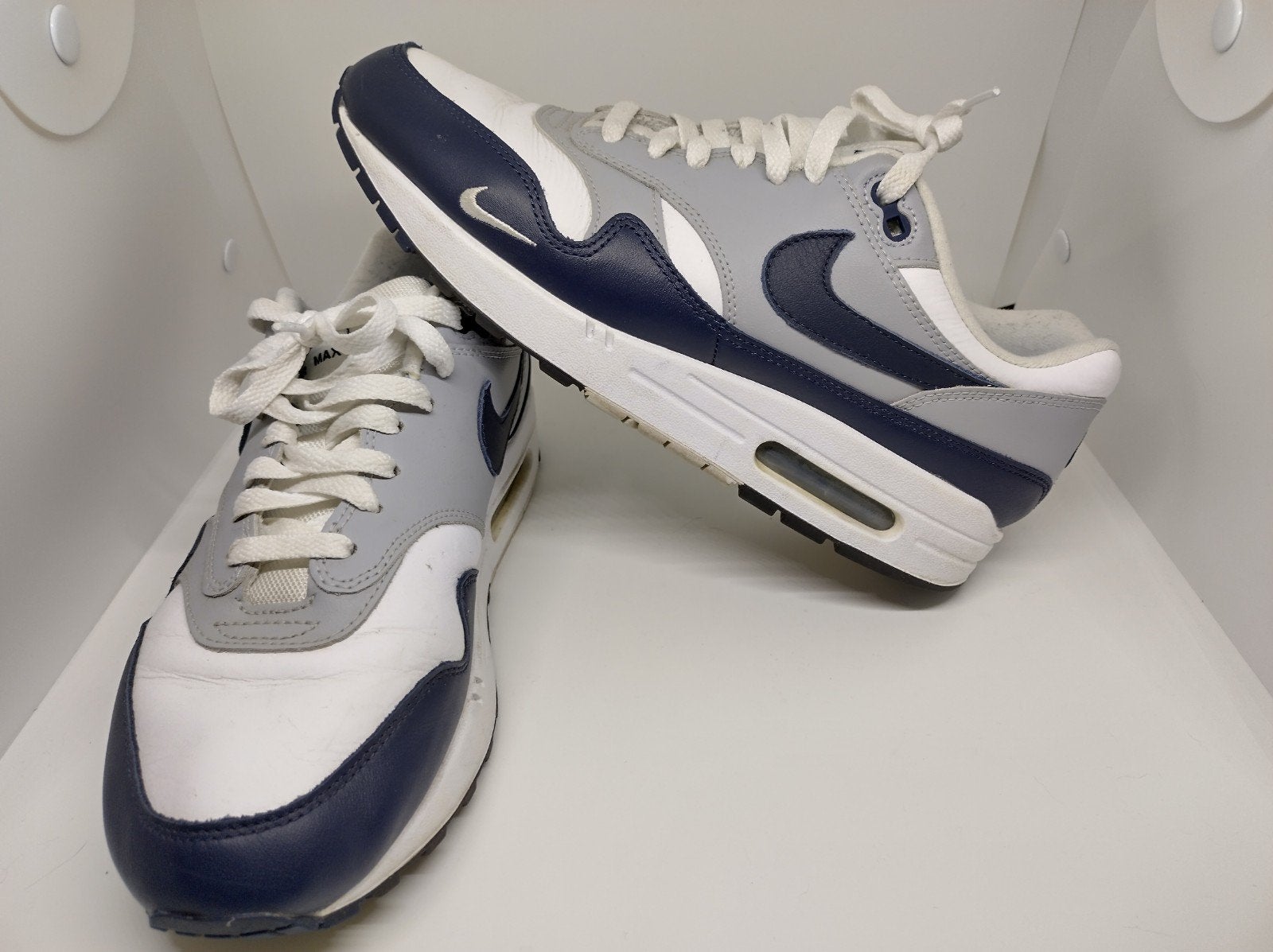 Nike air max 1 lv8 obsidian 42.5 not sb gel NYC grid 90 95, Blauw, Nike, Ophalen of Verzenden, Sneakers of Gympen
