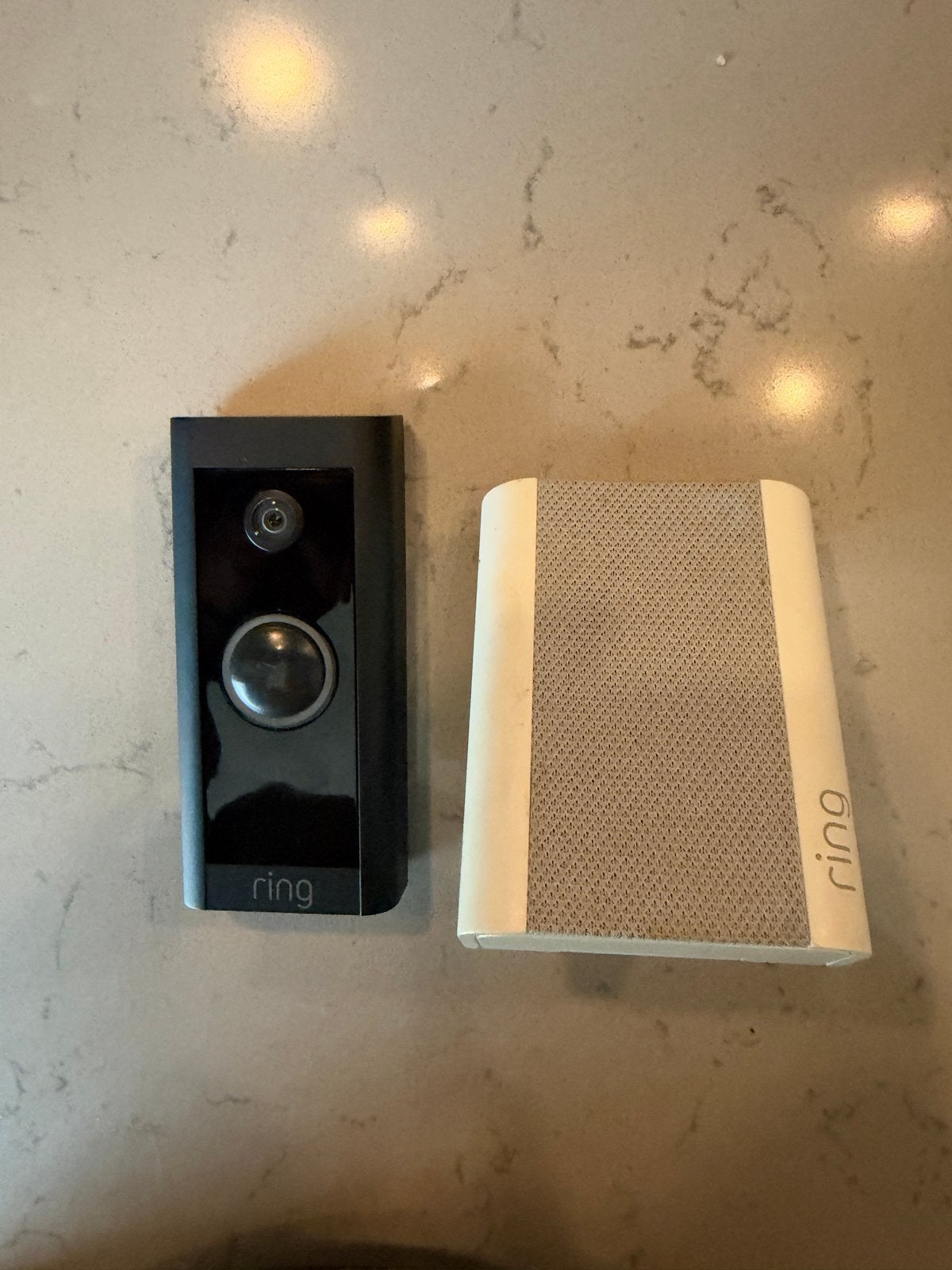 Ring Video Deurbel en Chime - Zo goed als nieuw, Ophalen of Verzenden, Gebruikt