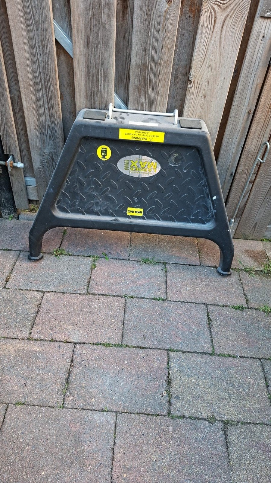 Afhouder ladder, Ophalen of Verzenden, Gebruikt